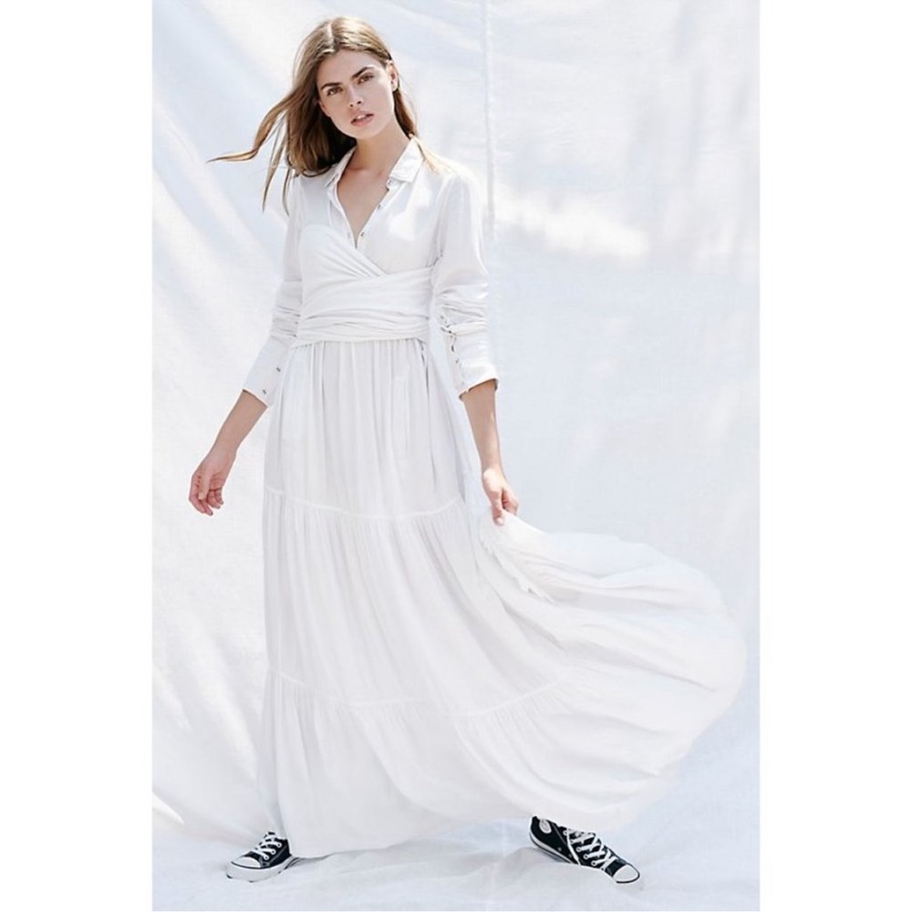 Nicholas K White Maxi Dress